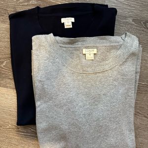 J crew 100% cotton sweaters